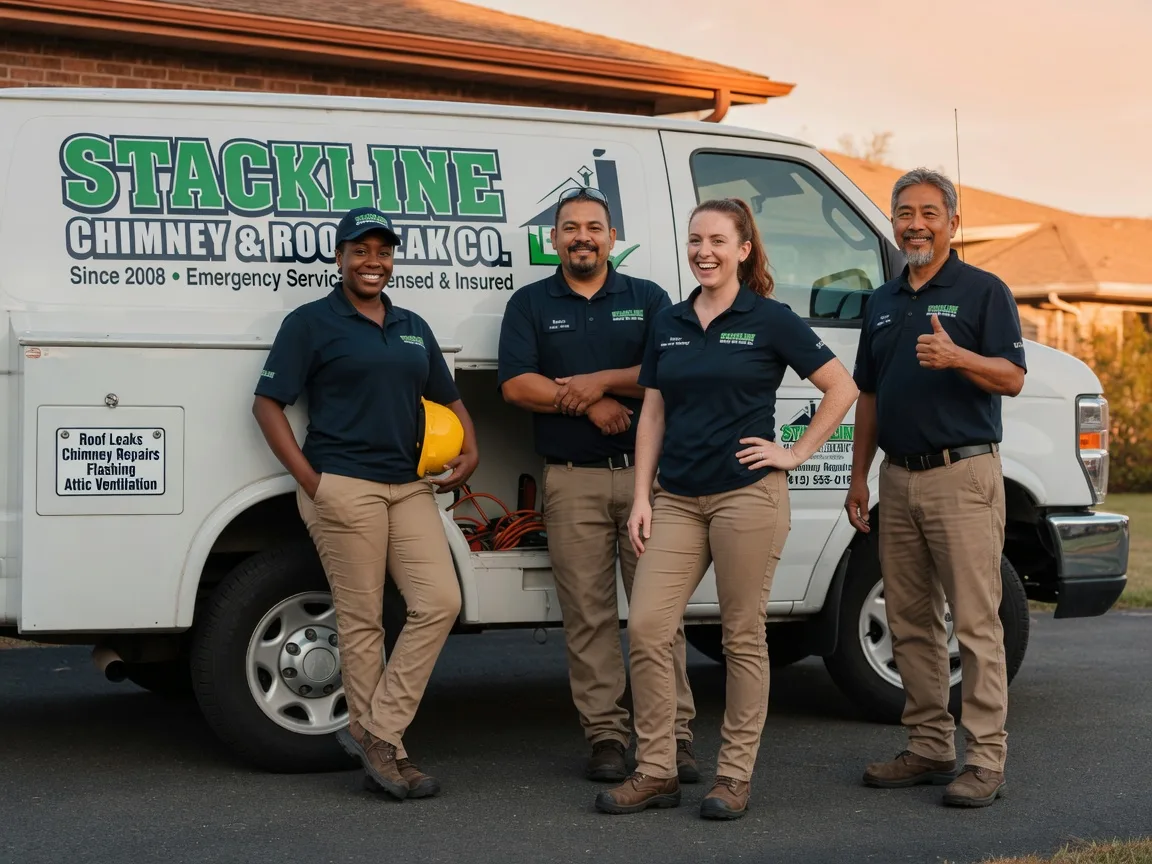 Chimney flashing repair company in Anamoose, ND